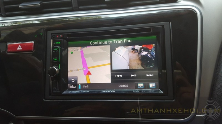 DVD cho Honda City 2016