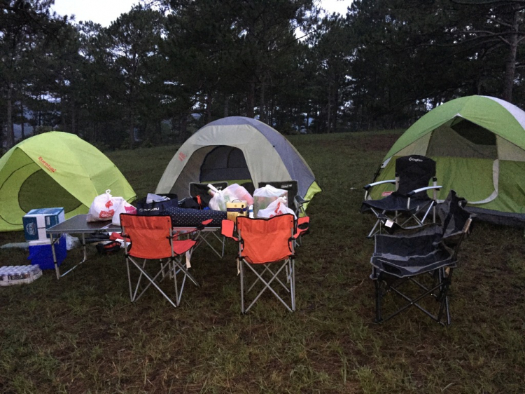 Camping rừng Bidoup 2016