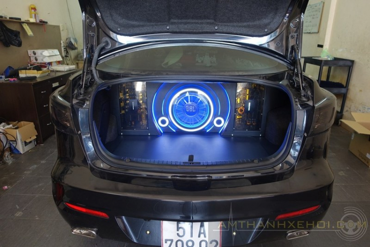 Mazda 3S nâng cấp âm thanh và tí đèn LED