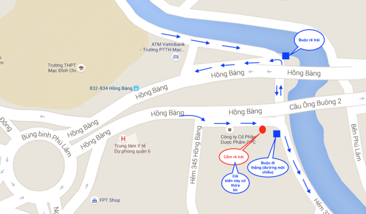 Có được rẽ trái không Có được rẽ trái không