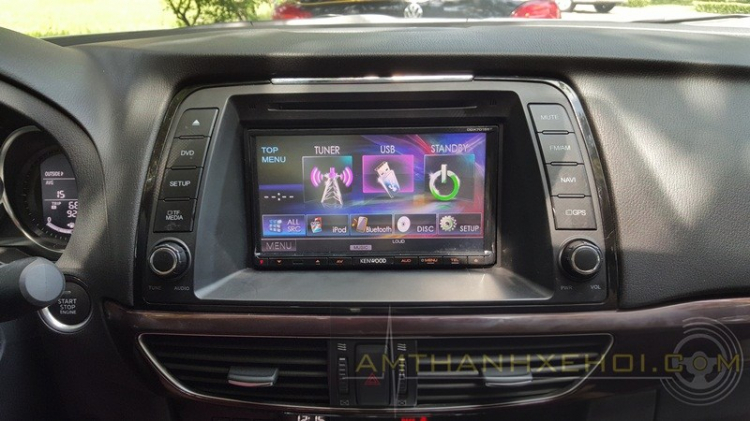 Mazda 6 nâng cấp nhẹ hệ thống âm thanh và DVD