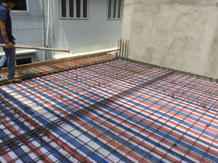 Nhờ tư vấn xây nhà 5x20 Sadeco Phước Kiển A Nhà Bè