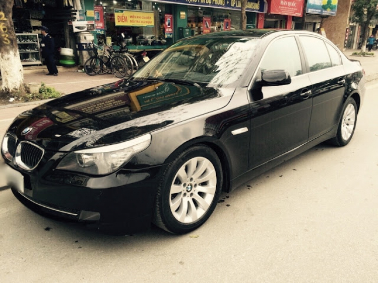 Quá trình bảo dưỡng E60 530i