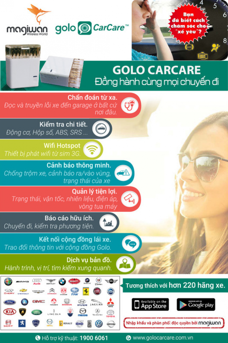 GOLO CARCARE – NGƯỜI BẠN ĐỒNG HÀNH TRÊN MỌI NẺO ĐƯỜNG