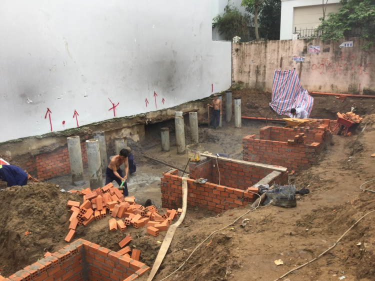 Xin hỏi về dự toán xây nhà phố 4x17