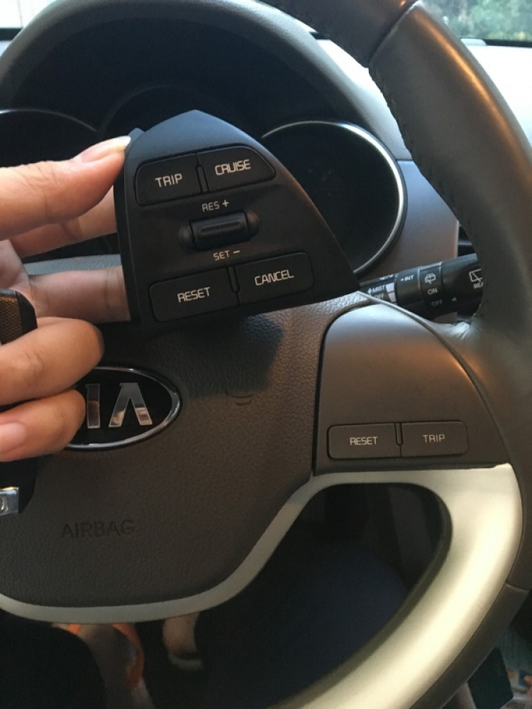 Tự mod thêm Cruise Control cho Morning 2016