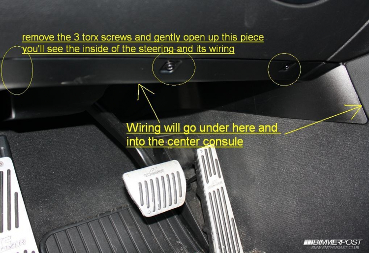 HƯỚNG DẪN CHI TIẾT CÁCH RETROFIT PADDLE SHIFTS CHO E90 HƯỚNG DẪN CHI TIẾT CÁCH RETROFIT PADDLE SHIFTS CHO E90