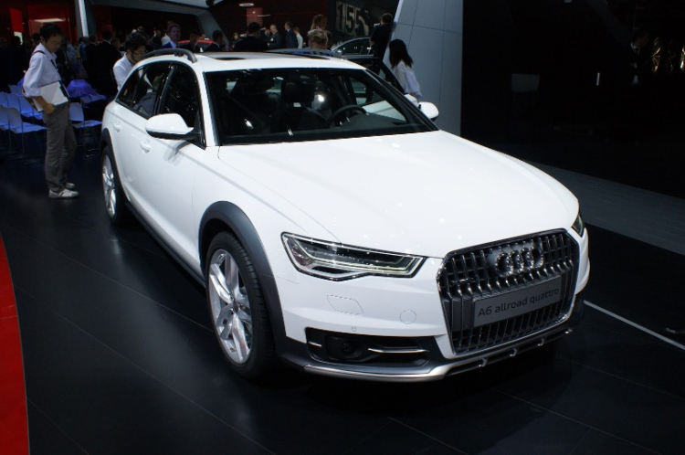 Audi A6 facelift 2015 ra mắt tại Paris
