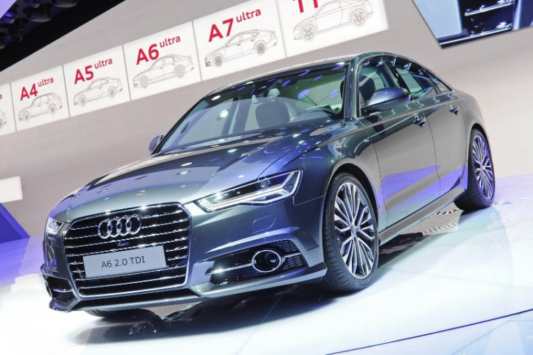 Audi A6 facelift 2015 ra mắt tại Paris