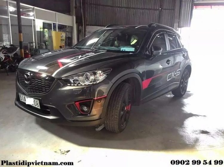 "Truy nã" một xe CX-5