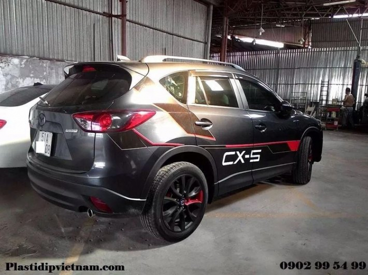 "Truy nã" một xe CX-5