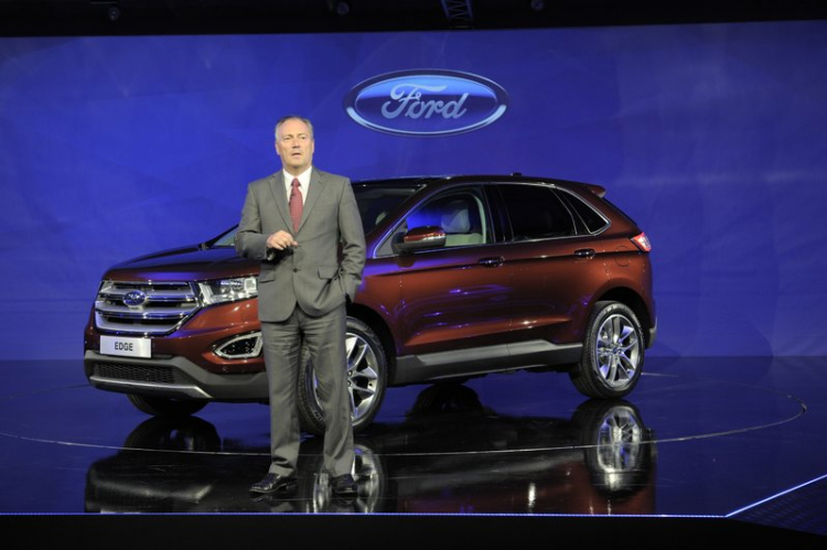Ford ra mắt crossover Edge 2015 phiên bản Châu Âu