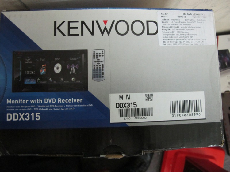 <<Tham Khảo>> DVD Hàng hiệu Kenwood, JVC - Camera trước & sau - Màn hình gối đầu.