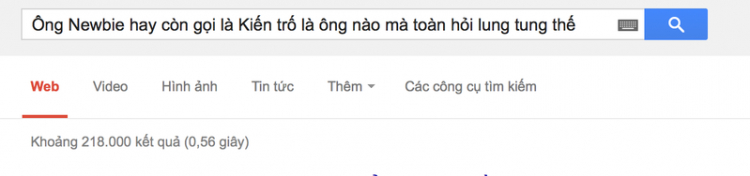 Kỹ năng Googling