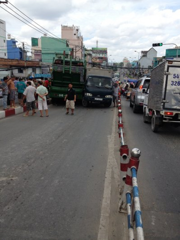 Tai nạn trên cầu Chánh Hưng Q.8