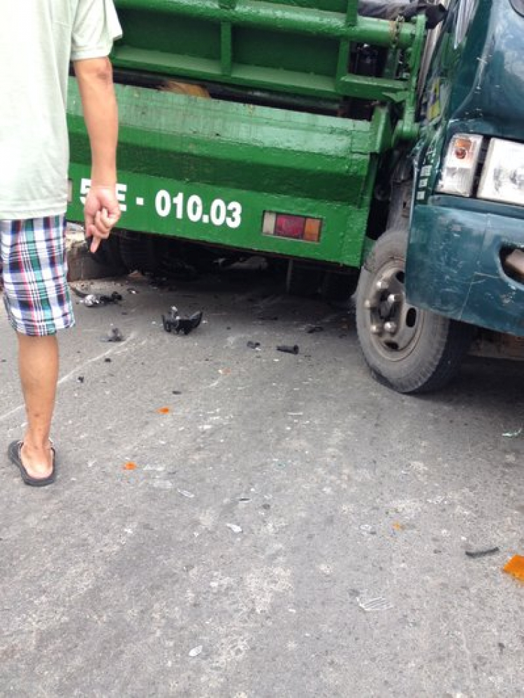 Tai nạn trên cầu Chánh Hưng Q.8