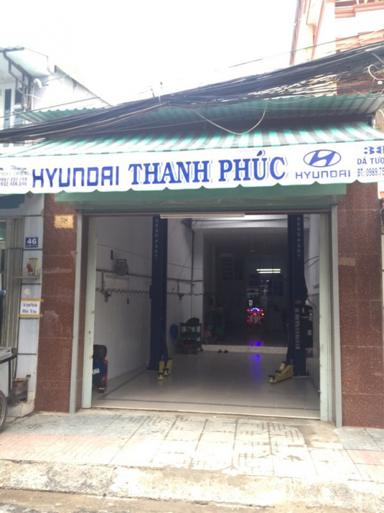 Tìm gara kiểm tra khung gầm