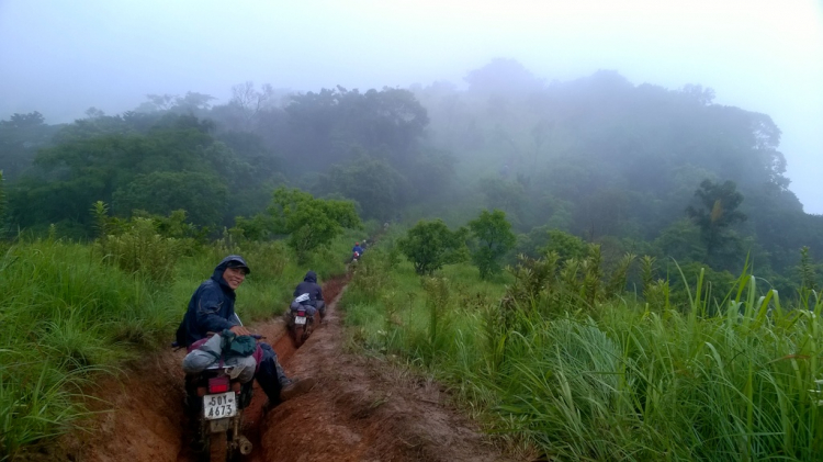 [Offroad 2 bánh] K'Tường - Tam Bố: Mưa, dốc lầy, lạnh, kiệt sức...