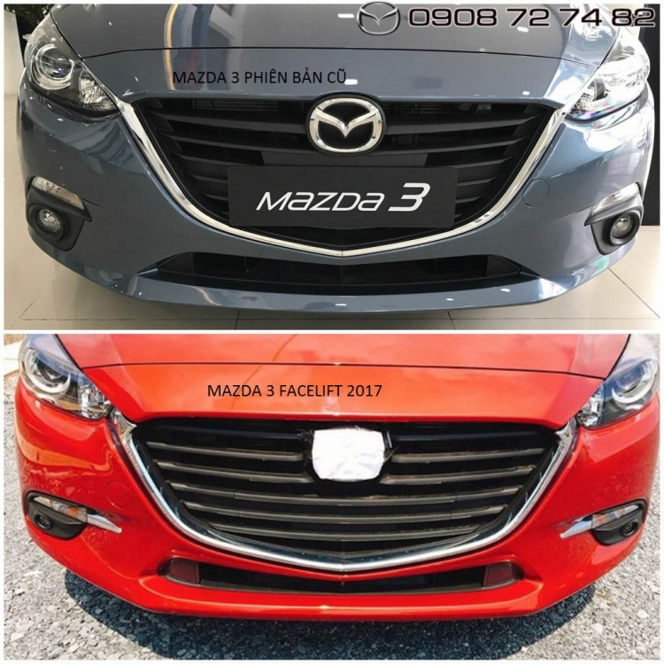 Một số cải tiến trên Mazda 3 facelift