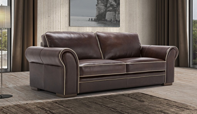 Sofa Nhập khẩu, da bò 100%