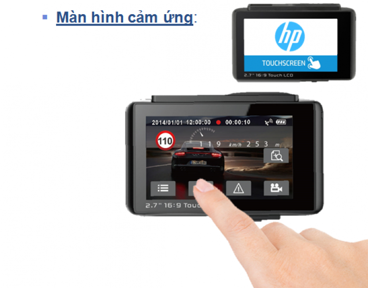 Camera hành trình cao cấp Blackvue Korea , HP (USA) và Interface  Korea cho Merc, BMW, Audi