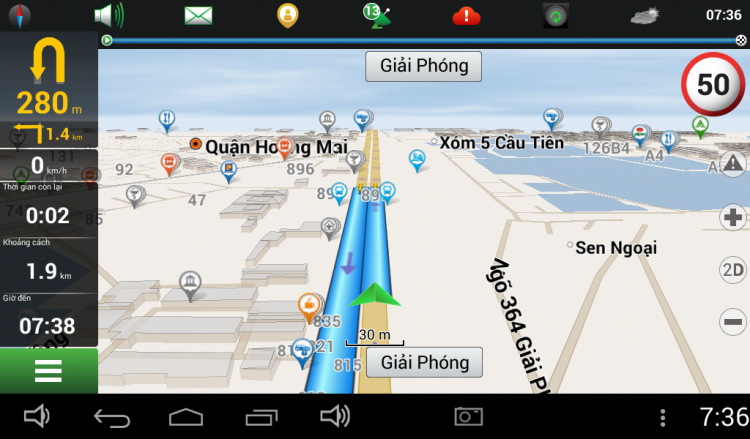 Cách cài Phần mềm dẫn đường GPS cho ô tô và điện thoại