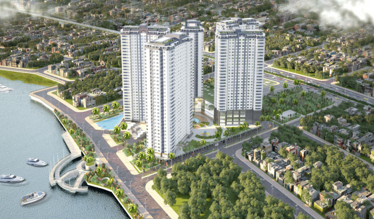 1TY280/2PN-Mặt tiền sông-Liền Kề Sân Bay SaiGon Riverside City