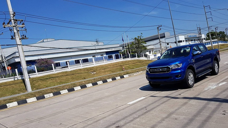 Ford Ranger 2019 lộ ảnh tại Châu Á