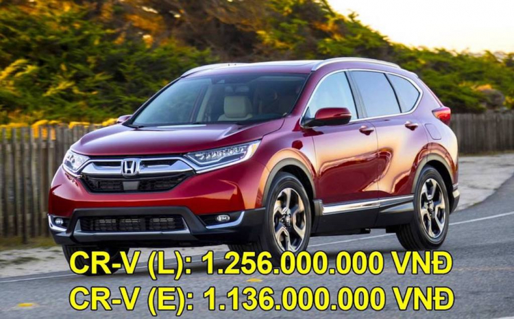 Honda CR-V 2018 vượt giá dự kiến ban đầu, nhiều khách hàng trả cọc