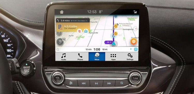 Người dùng iOS có thể sử dụng phần mềm Waze trên các xe FORD đã trang bị SYNC 3
