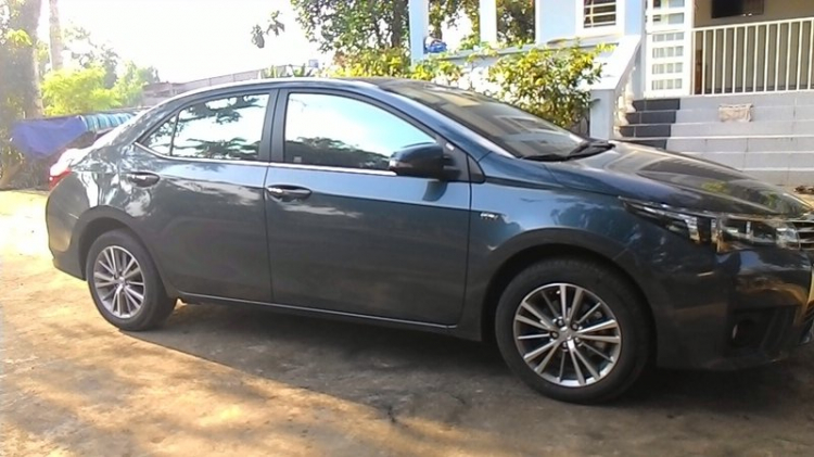 Cảm nhận ban đầu corolla altis 2014 1.8G