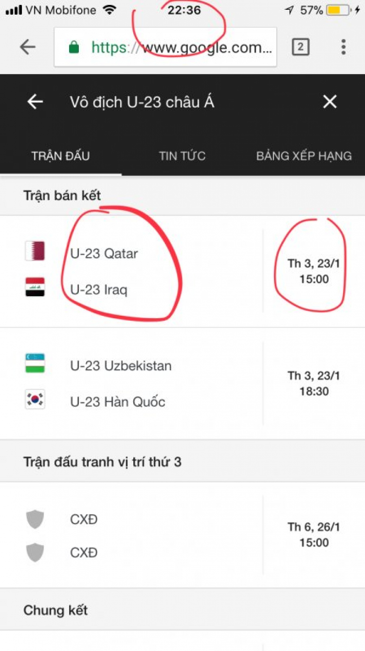 U23VN- U23 Iraq