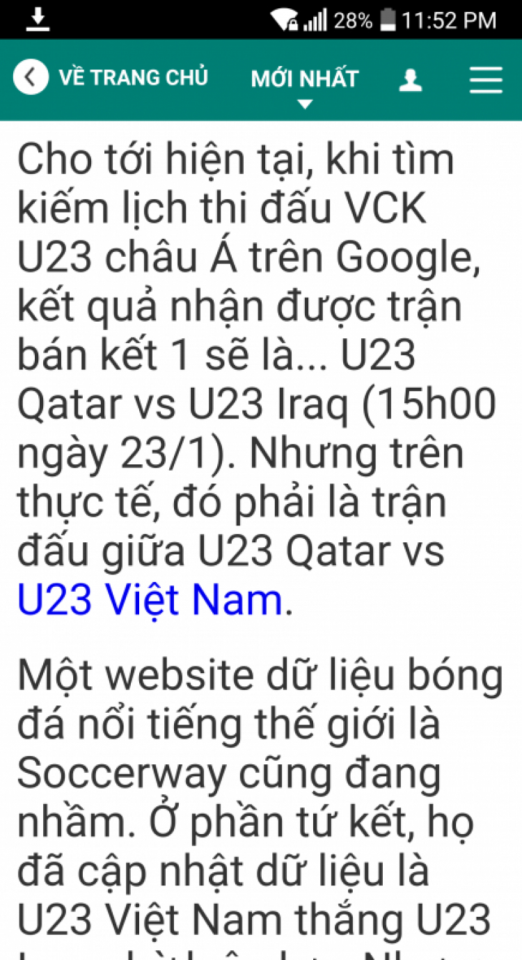 U23VN- U23 Iraq U23VN- U23 Iraq