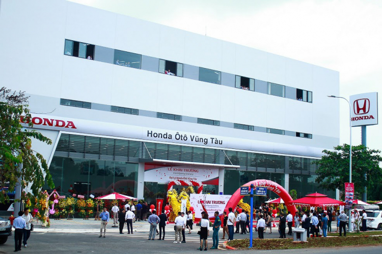 Honda khai trương 2 đại lý ô tô ở Vĩnh Phúc và Vũng Tàu