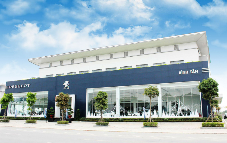 3 showroom Peugeot mới chính thức hoạt động