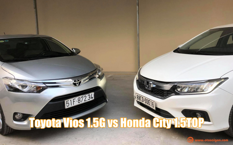[Clip] So sánh Toyota Vios 1.5G và Honda City 1.5TOP - ngon hơn chưa chắc đã bán chạy hơn