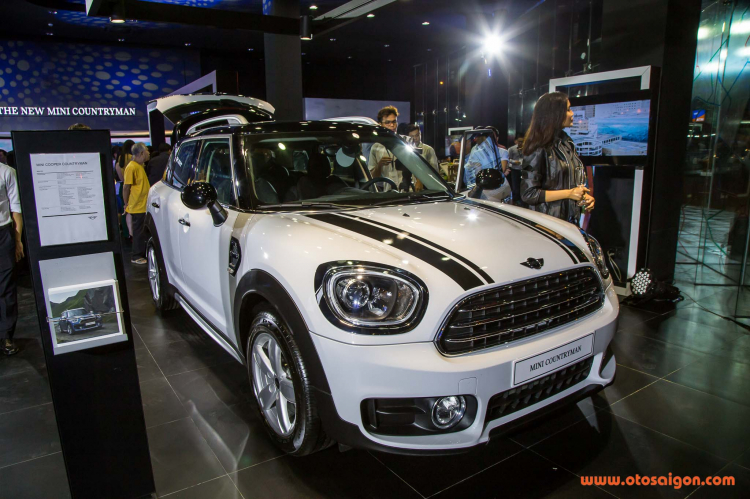 MINI Countryman 2018 chính thức ra mắt tại Việt Nam, giá bán từ 1,7 tỷ đồng