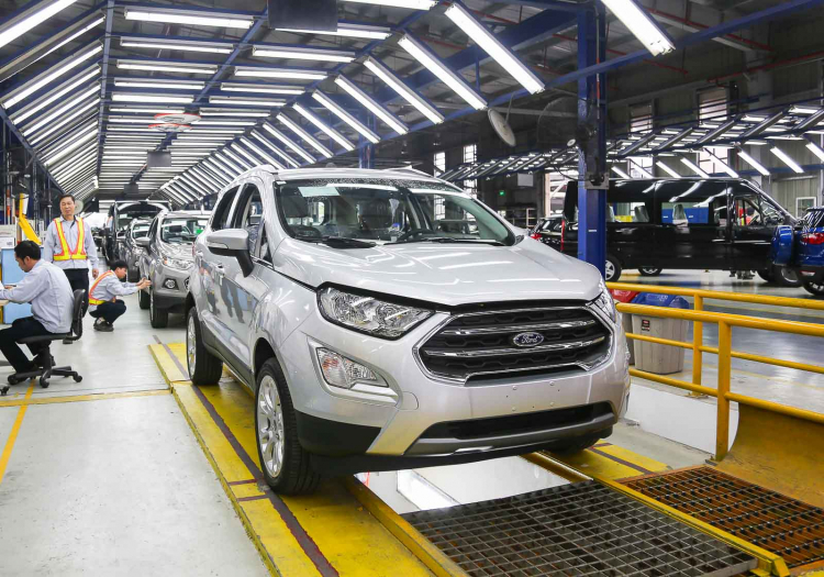 Tham quan dây chuyền lắp ráp Ford EcoSport tại Hải Dương