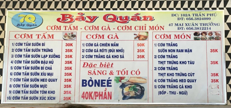 Chỉ dẫn chổ ăn nghỉ từ Sài Gòn - Quy Nhơn