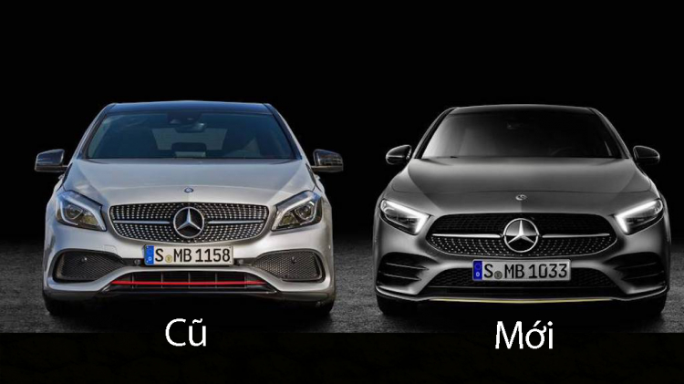 So sánh sự khác biệt giữa Mercedes-Benz A-Class mới và cũ