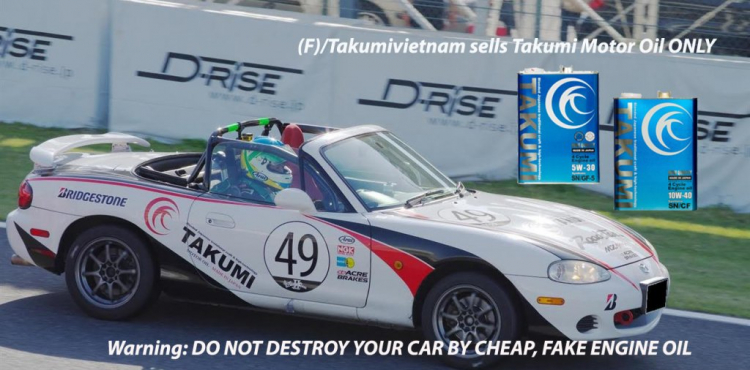 Takumi Motor Oil - Nhớt Nhật sản xuất ở Nhật. Takumi Motor Oil - Nhớt Nhật sản xuất ở Nhật.