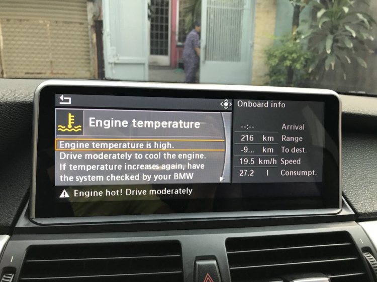 Warning Engine Temperature!