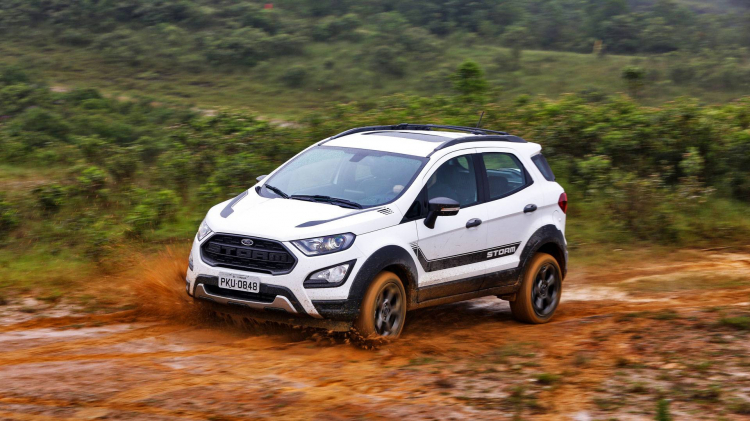 Ford EcoSport Storm 2018 phiên bản hiệu năng cao sử dụng hệ dẫn động 4 bánh