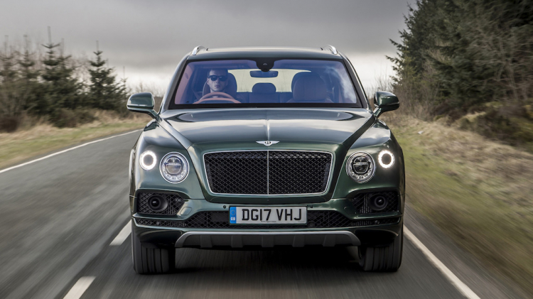Bentley Bentayga V8 máy dầu test tốc độ tối đa