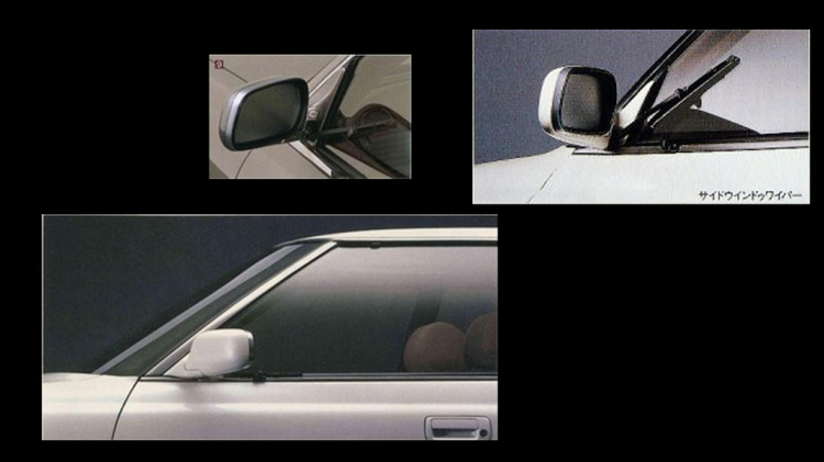 Những chiếc kính gạt nước kỳ quặc trên xe Nhật ở thập niên 80