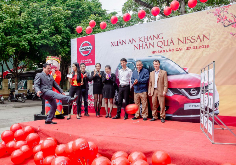 Rộn ràng sắc xuân tại hệ thống showroom Nissan Việt Nam