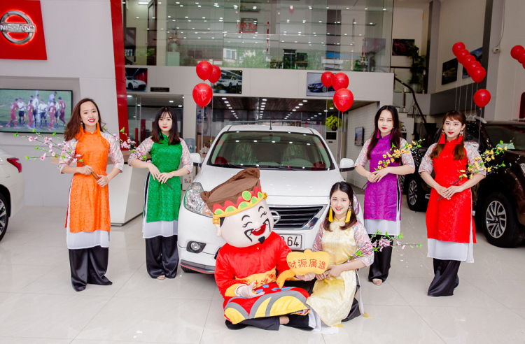 Rộn ràng sắc xuân tại hệ thống showroom Nissan Việt Nam