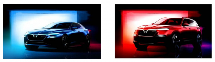 Nhà thiết kế Pininfarina công bố hình ảnh mới nhất của 2 mẫu xe VinFast