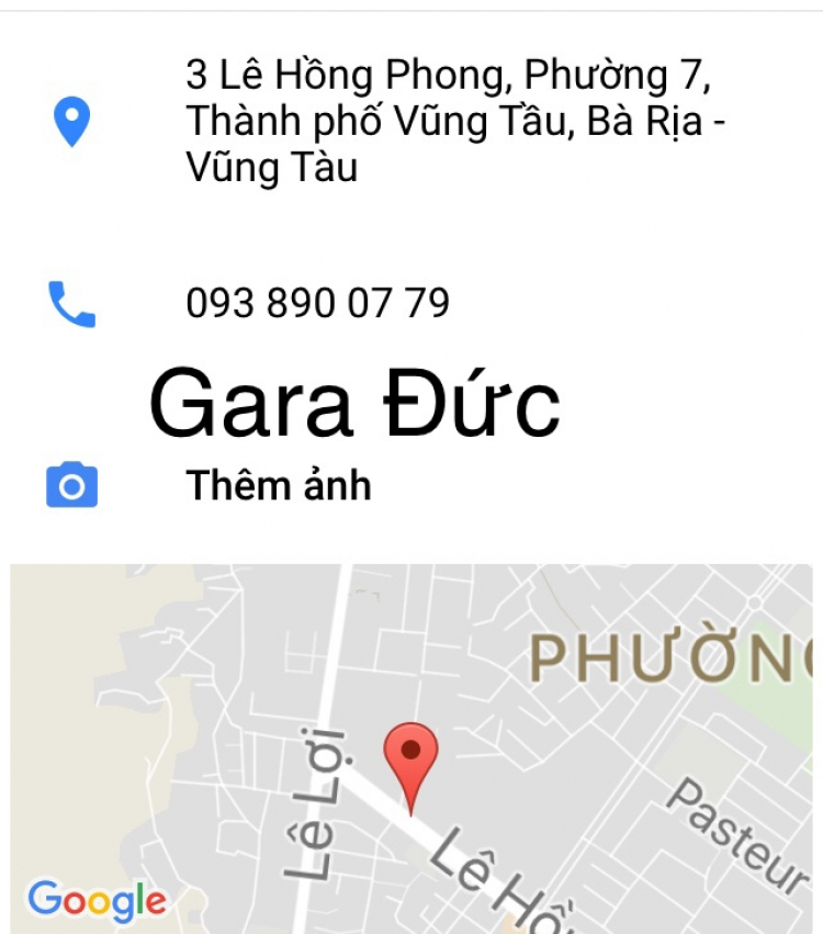 Help!!! Garage Vũng Tàu Help!!! Garage Vũng Tàu
