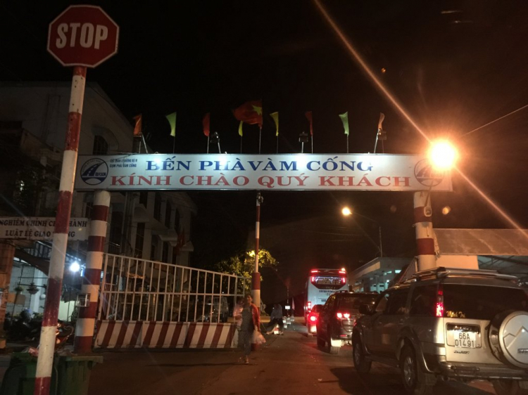 Tình hình Phà Vàm Cống tết năm nay